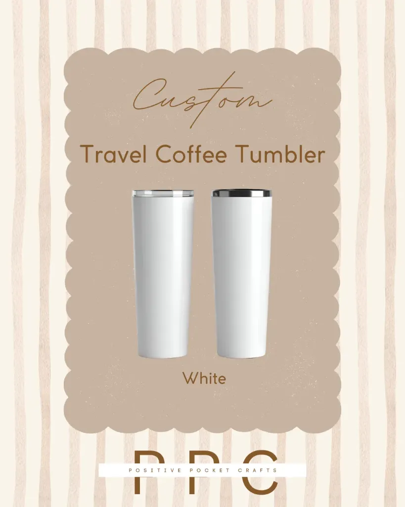 Custom Tumbler With Image Skinny Straight 20 oz