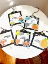 Custom Halloween Theme Paper Tags