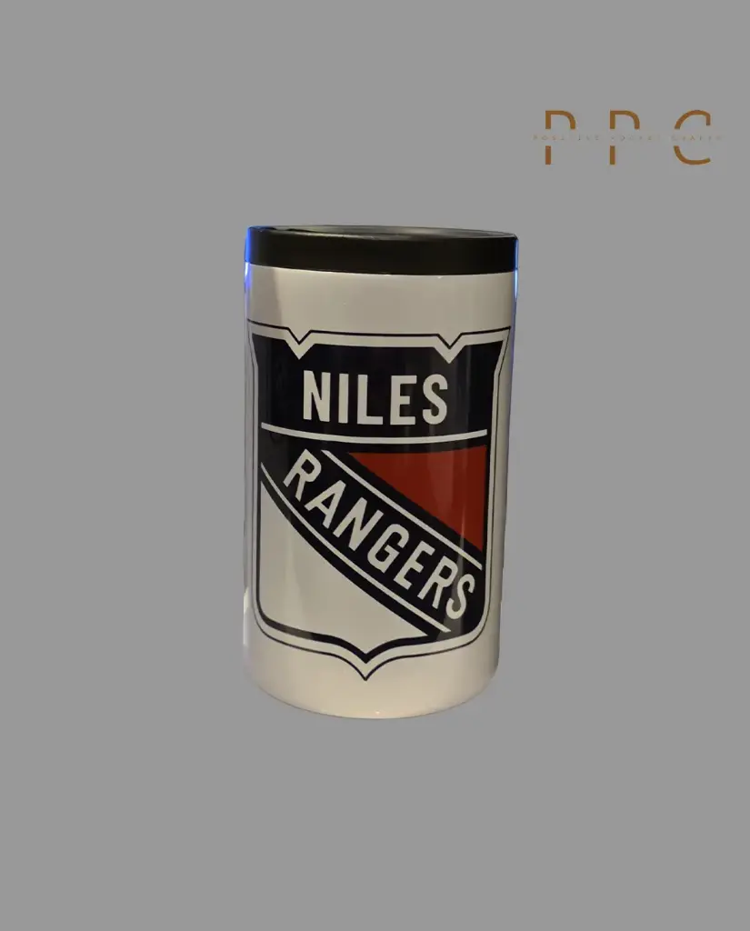 Custom Can Holder Cooler Stainless Steel Insulated Tumbler 12 Oz