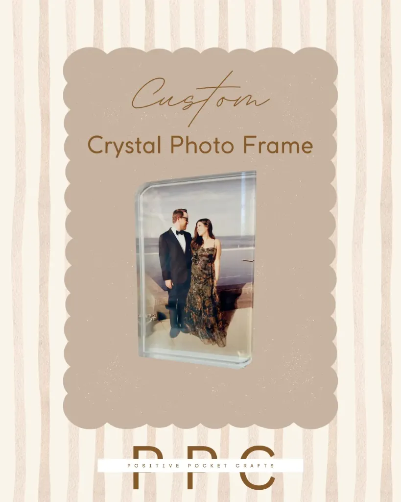 Custom Crystal Photo Frame 150x100 MM