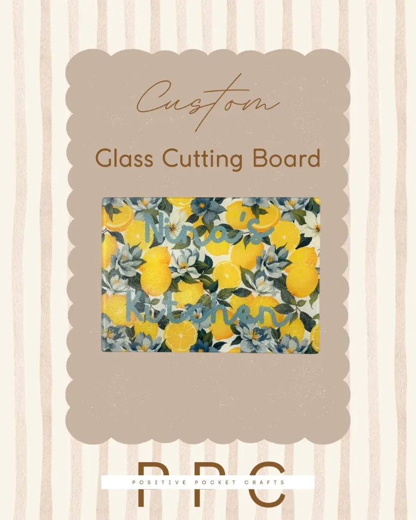 [CGCB001FG] Custom Glass Cutting Board
