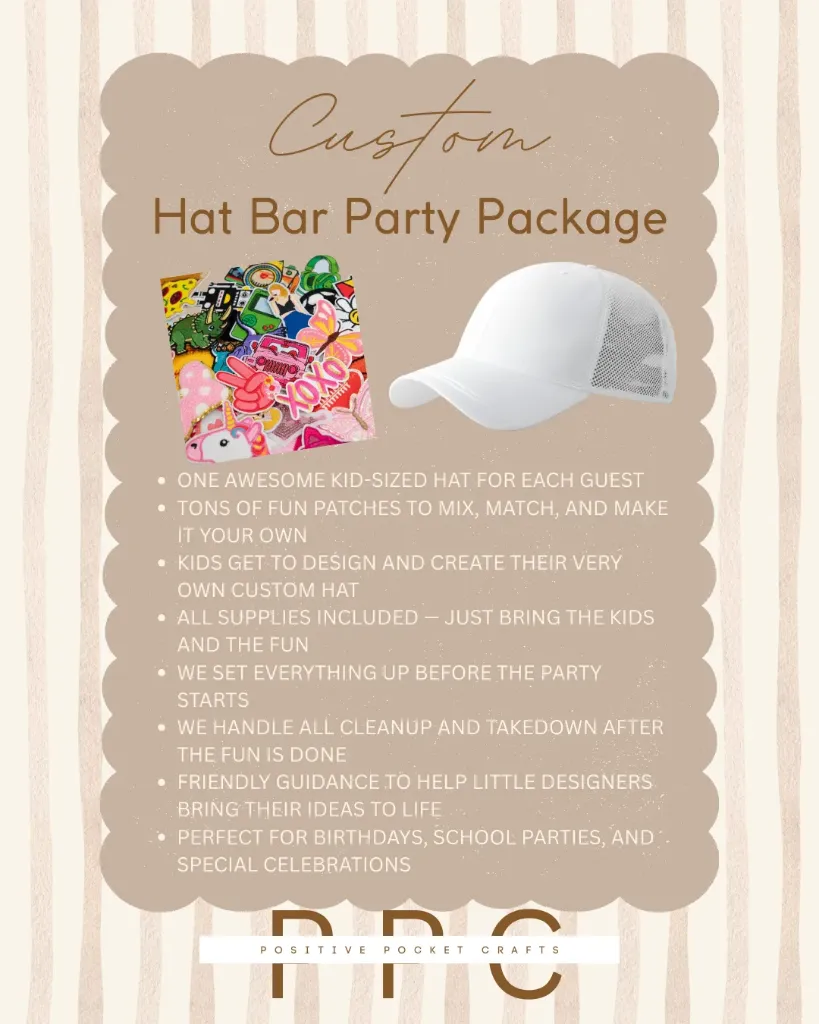 Party Package Hat Bar