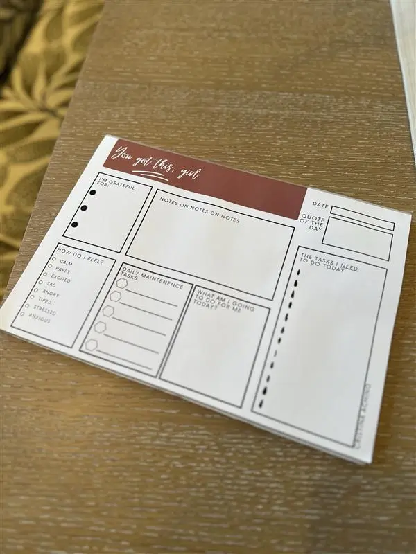 You Got This, Girl - Daily Notepad