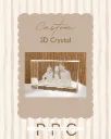Custom 3D Crystal Rectangle Large 90X60X60 MM