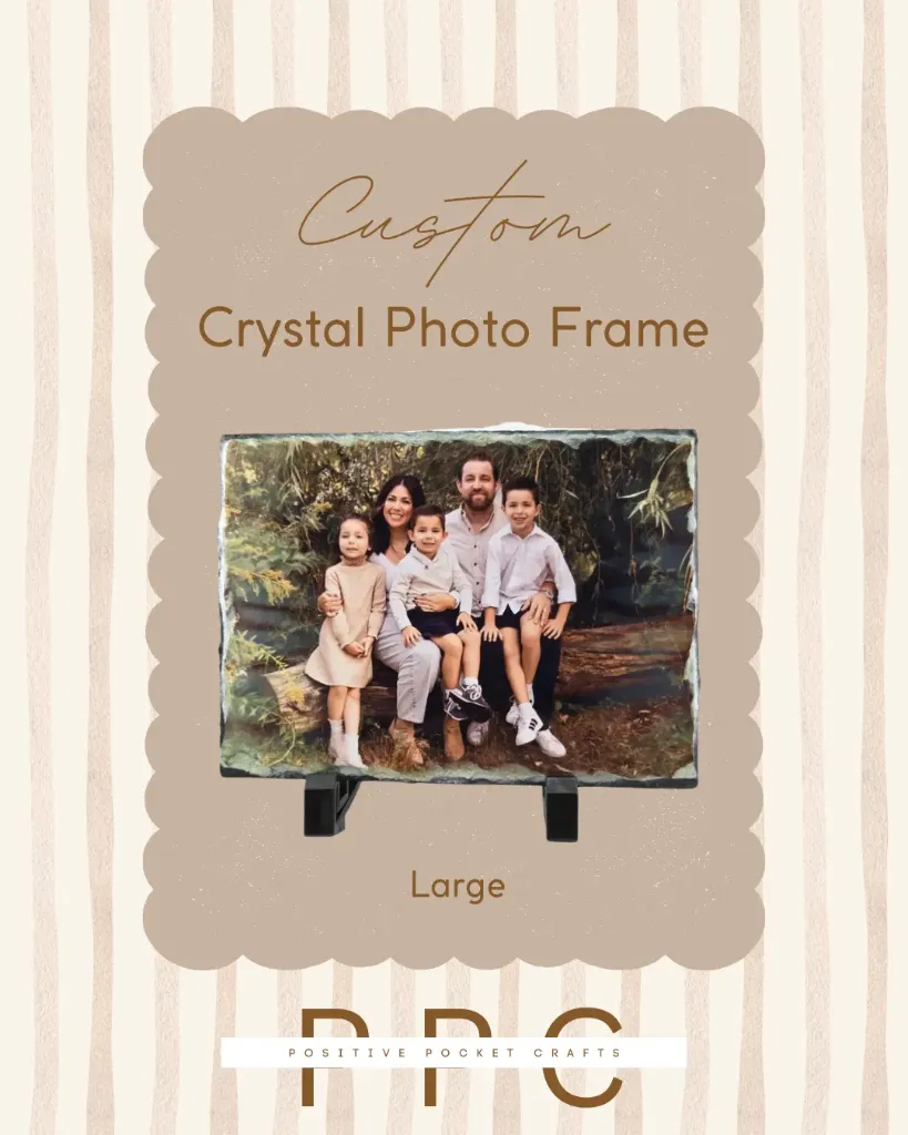 Custom Slate Photo Frame 290X190 MM