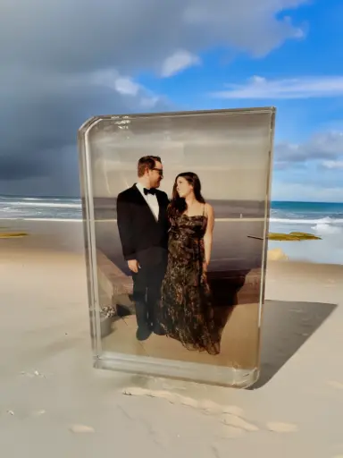 [CCPF001150X100FG] Custom Crystal Photo Frame 150x100 MM