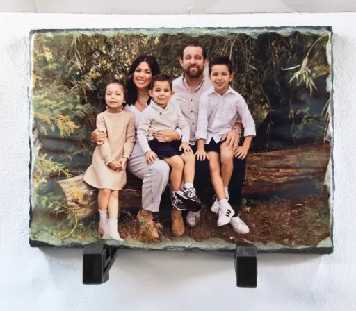 [CSPF001290X190FG] Custom Slate Photo Frame 290X190 MM